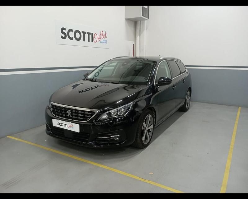 Usata Peugeot 308 Allure 131 CV (96 kW) 2018 Nero Station wagon