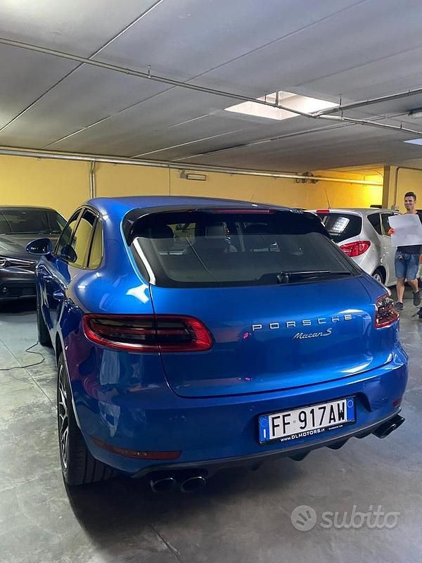 Usata Porsche Macan S 2016 Blu SUV