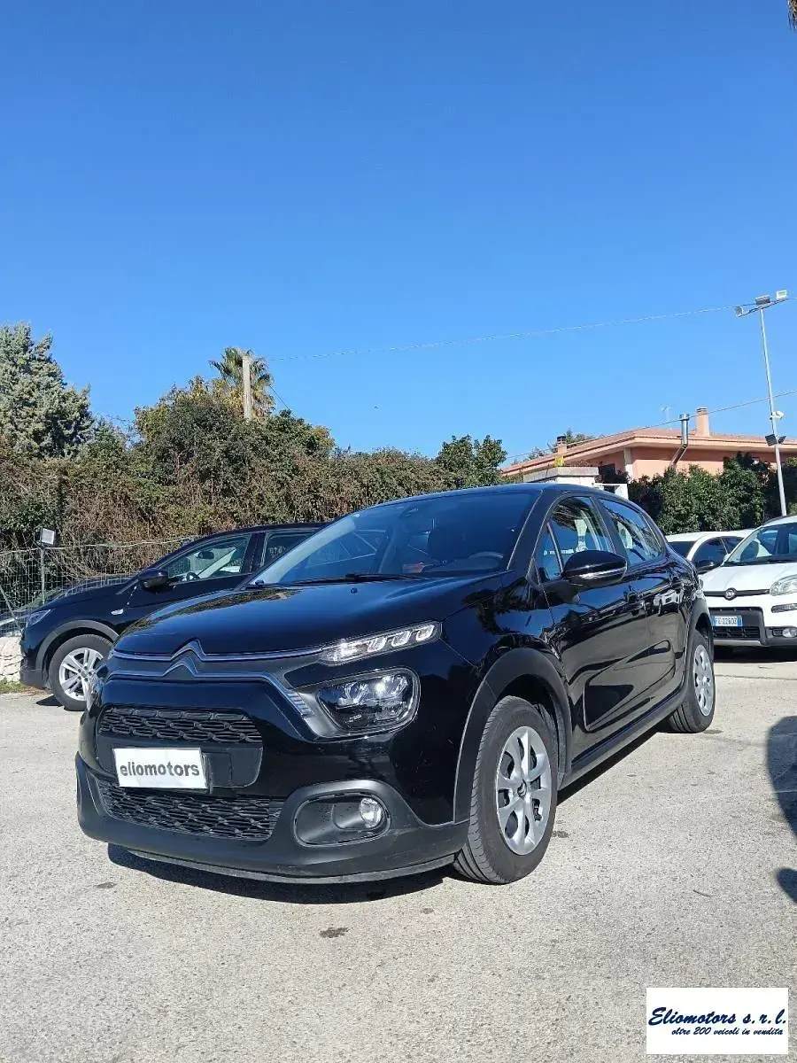 Usata Citroën C3 Feel 101 CV (74 kW) 2020 Nero Utilitaria