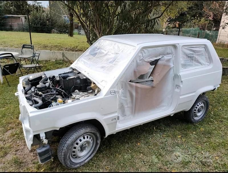 Usata Fiat Panda 1998 Bianco Utilitaria