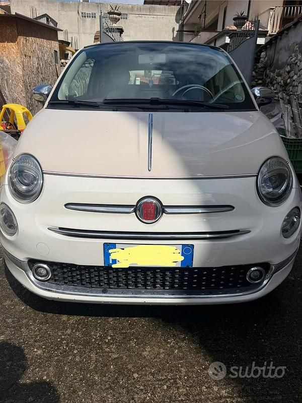 Usata Fiat 500 2017 Bianco Cabrio