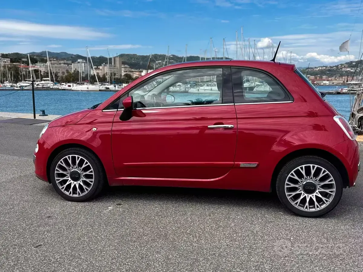 Usata Fiat 500 69 CV (50 kW) 2015 Rosso Berlina