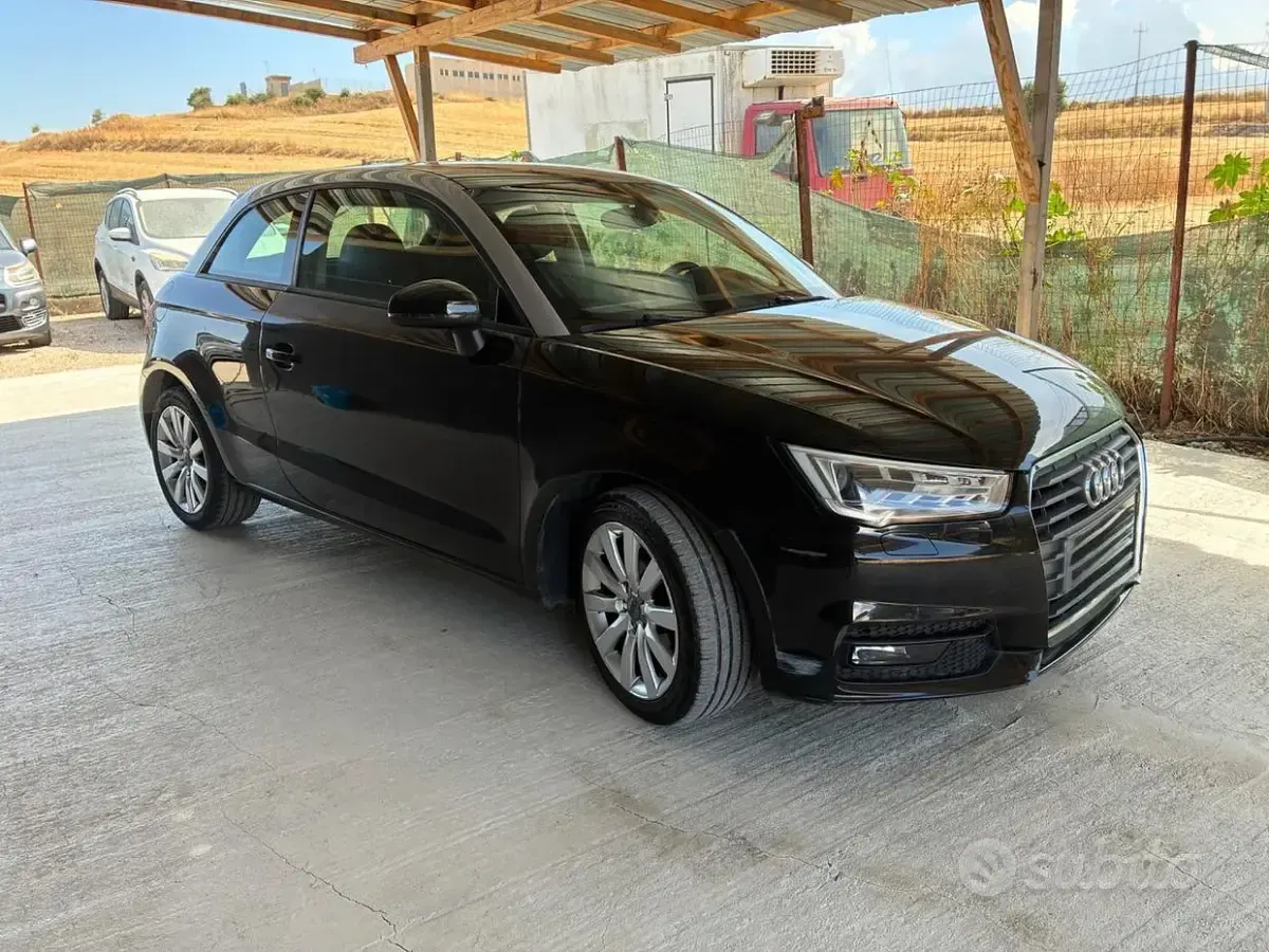 Usata Audi A1 90 CV (66 kW) 2016 Nero Utilitaria