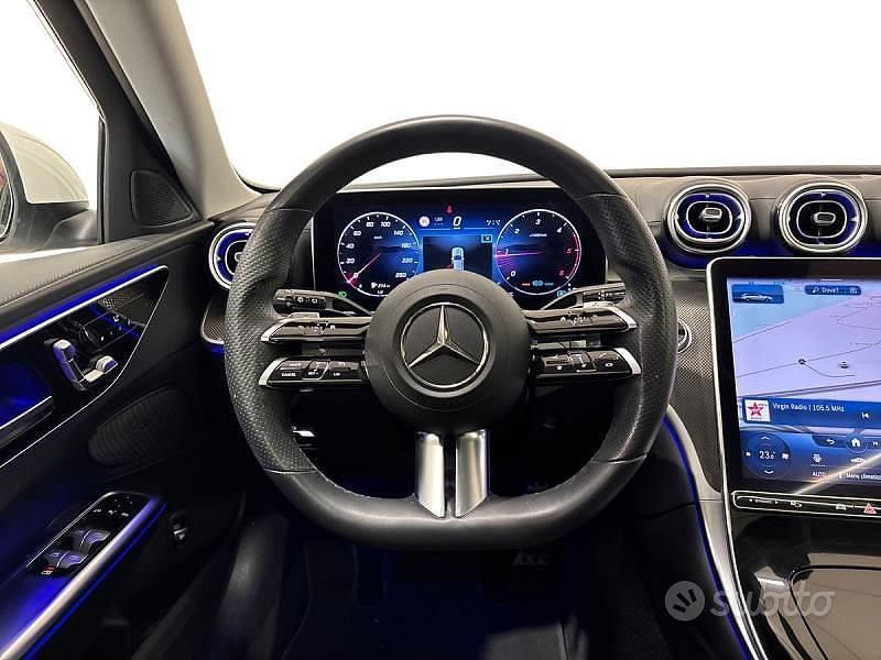 Usata Mercedes C220 Premium Plus 200 CV (147 kW) 2022 Bianco Station wagon