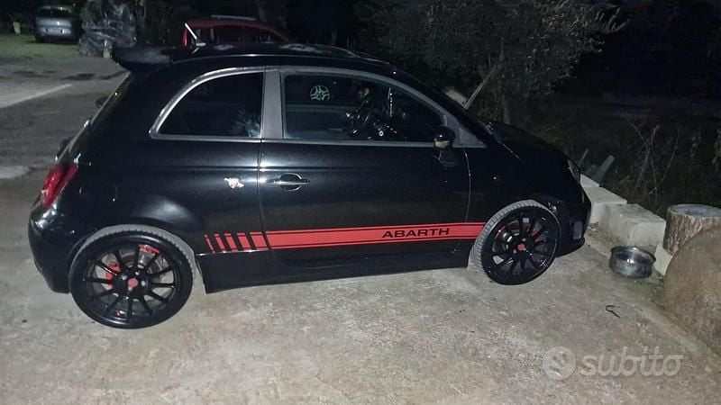 Usata Abarth 500 2008 Nero Berlina
