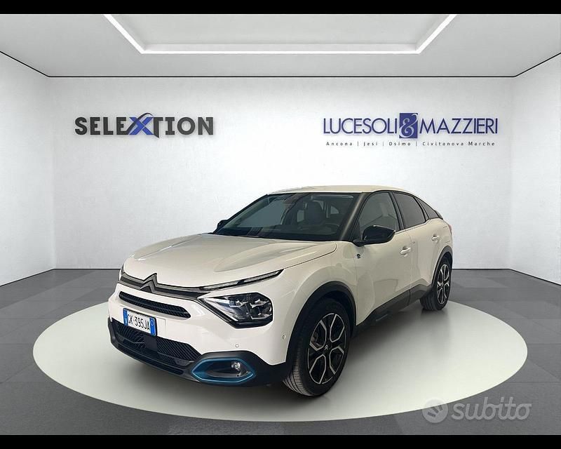 Usata Citroën e-C4 Shine 100 kW (136 CV) 2023 Bianco Berlina