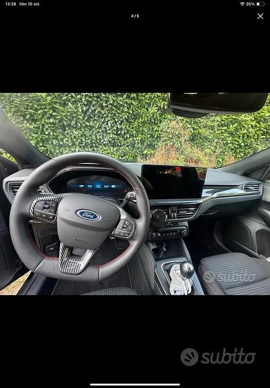 Usata Ford Focus 125 CV (91 kW) 2024 Nero Berlina