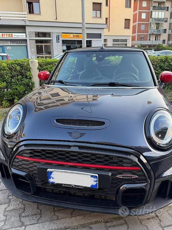 Usata Mini John Cooper Works Cabriolet 2021 Blu Cabrio