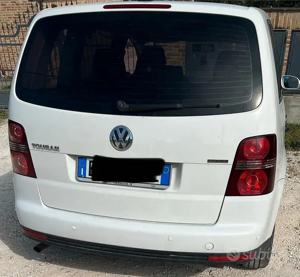 Usata VW Touran 109 CV (80 kW) 2007 Bianco Monovolume
