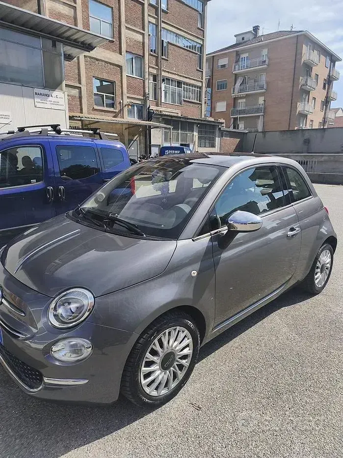 Usata Fiat 500 Lounge 69 CV (50 kW) 2017 Grigio Berlina