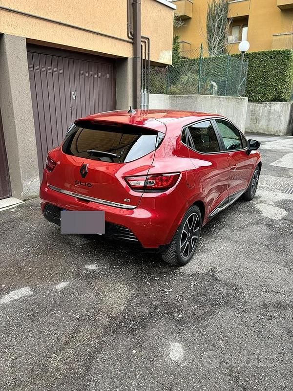 Usata Renault Clio IV 75 CV (55 kW) 2012 Rosso Utilitaria