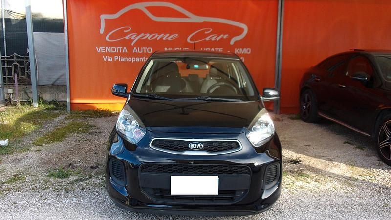 Usata Kia Picanto 66 CV (48 kW) 2016 Nero Utilitaria