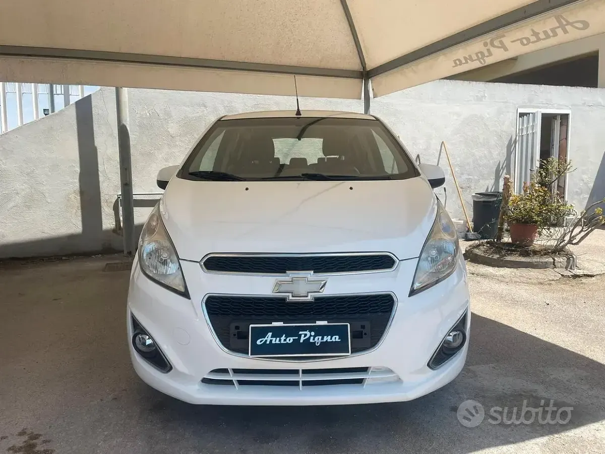 Usata Chevrolet Spark LS 68 CV (50 kW) 2013 Bianco Utilitaria