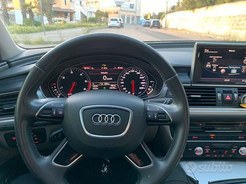 Usata Audi A6 190 CV (139 kW) 2015 Grigio Berlina