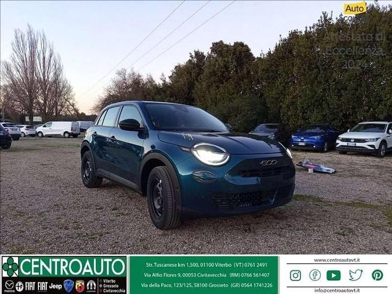 Verde metallizzato Usata 2024 Fiat 600 SUV | 19.900 € (Super prezzo) - Immagine 1/4