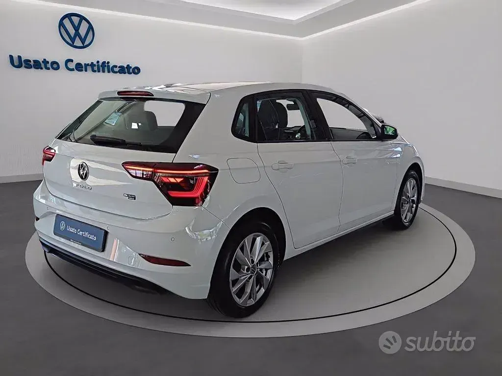 Usata VW Polo Style 95 CV (69 kW) 2023 Bianco Utilitaria