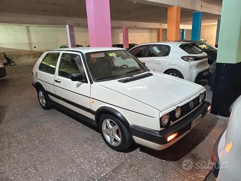 Usata VW Golf II 69 CV (50 kW) 1988 Bianco Utilitaria