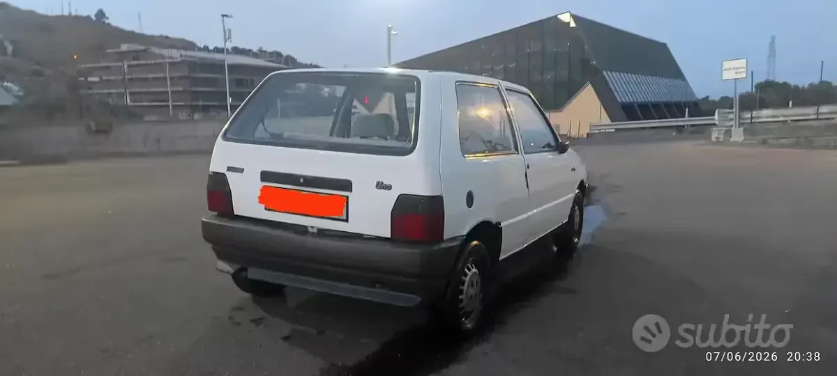Usata Fiat Uno 1990 Bianco Utilitaria