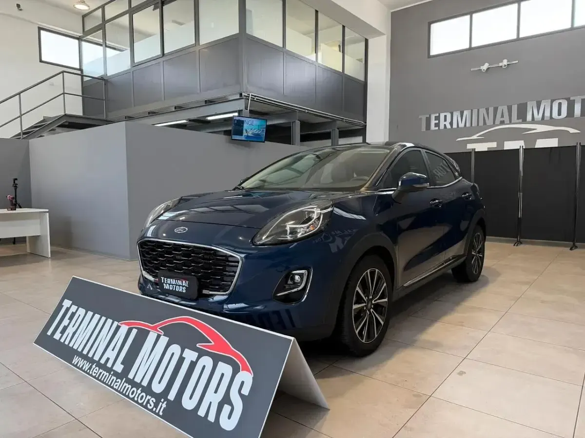 Usata Ford Puma Titanium 125 CV (91 kW) 2024 Blu SUV