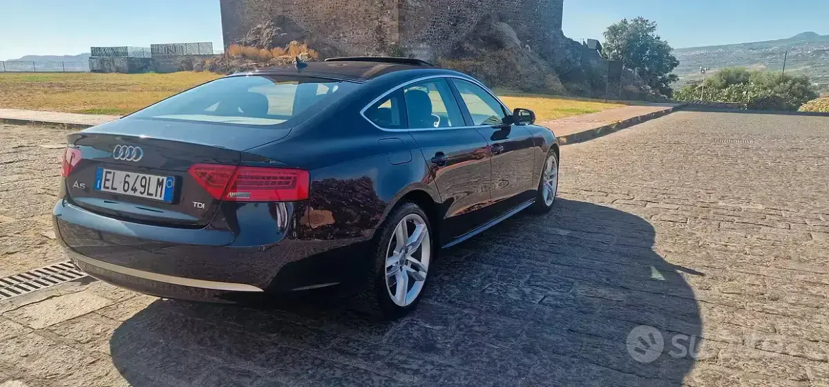 Usata Audi A5 Ambiente 177 CV (130 kW) 2012 Bluazzurro Coupé