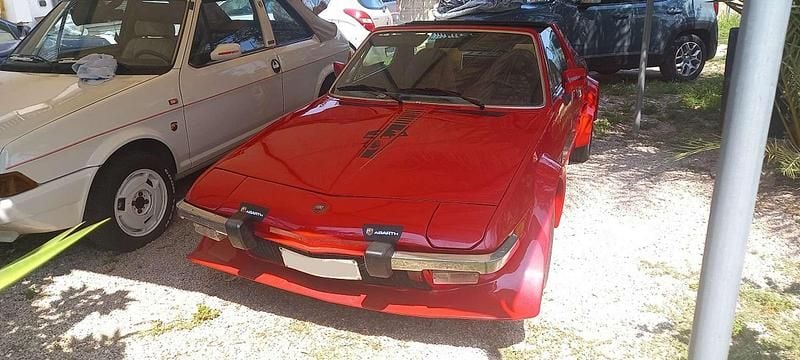 Usata Fiat X 1/9 84 CV (61 kW) 1975 Rosso Cabrio