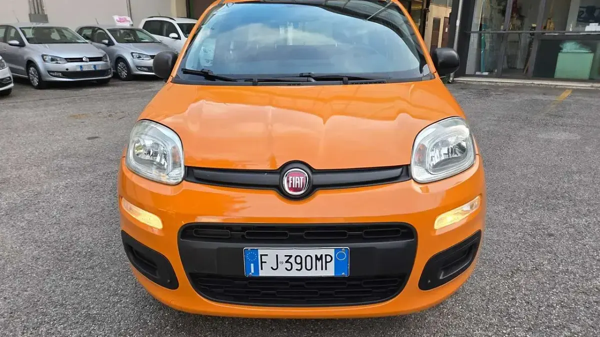 Usata Fiat Panda Pop 69 CV (50 kW) 2017 Arancione Utilitaria