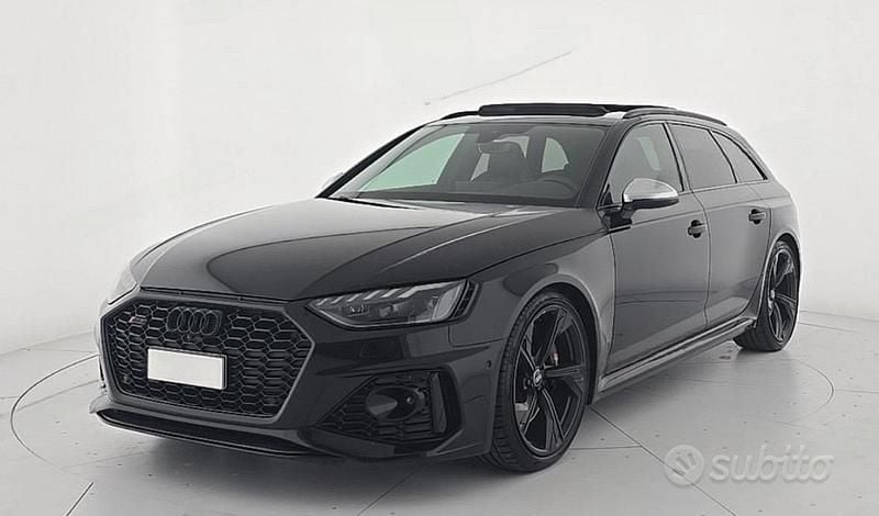 Nero Usata 2020 Audi RS4 S-Line Station wagon | 51.999 € (Buon prezzo) - Immagine 1/4