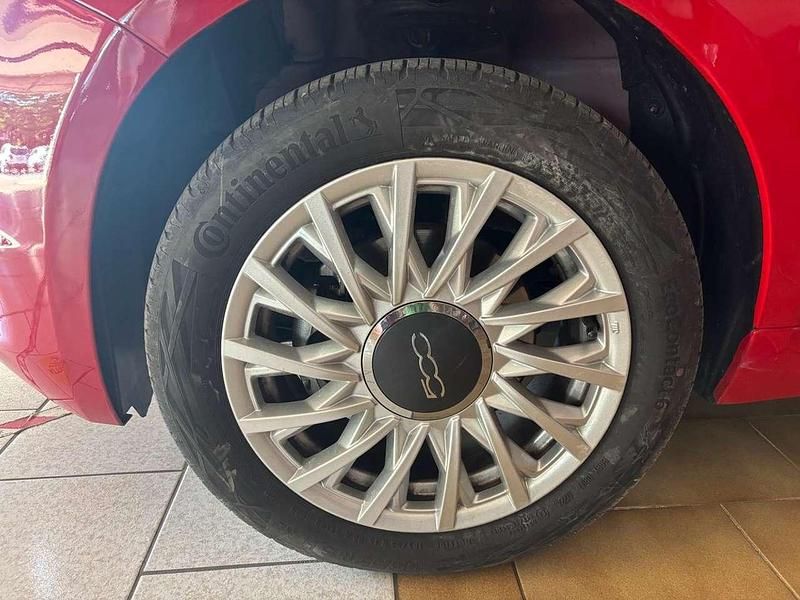 Usata Fiat 500C Dolcevita 69 CV (50 kW) 2024 111 rosso passione capote nera Cabrio