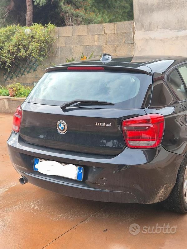 Usata BMW 118 2013 Nero Utilitaria