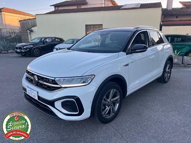 Usata VW T-Roc R-line 110 CV (80 kW) 2022 Bianco SUV