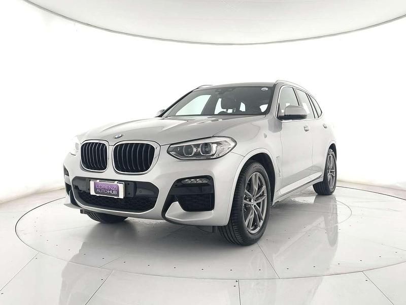 Usata BMW X3 M Sport 190 CV (139 kW) 2021 Argento metallizzato SUV