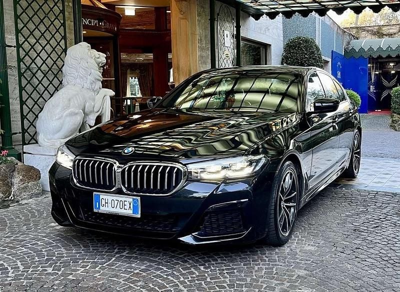 Usata BMW 520 M Sport 190 CV (139 kW) 2022 Nero Berlina
