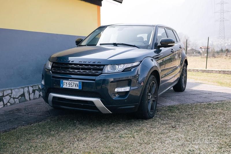 Usata Land Rover Range Rover evoque Dynamic 2012 Blu SUV