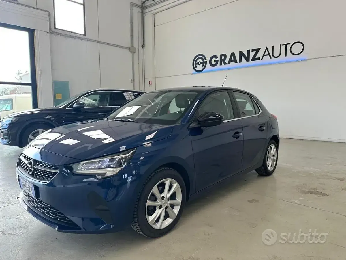 Usata Opel Corsa Elegance 75 CV (55 kW) 2021 Bluazzurro Utilitaria