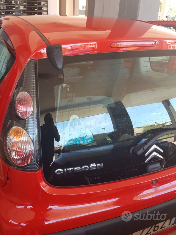 Usata Citroën C1 68 CV (50 kW) 2008 Rosso Utilitaria