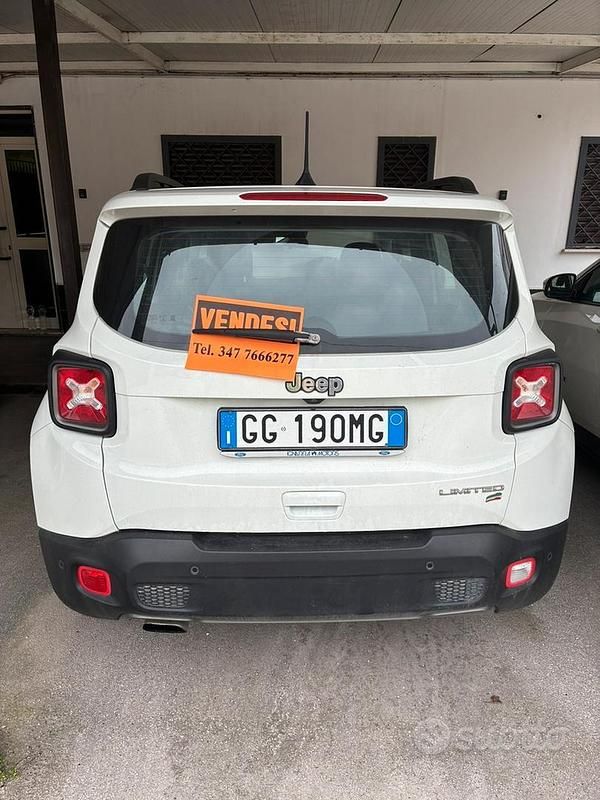 Usata Jeep Renegade 131 CV (96 kW) 2021 Bianco SUV