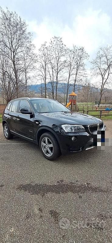 Usata BMW X3 184 CV (135 kW) 2012 Nero SUV