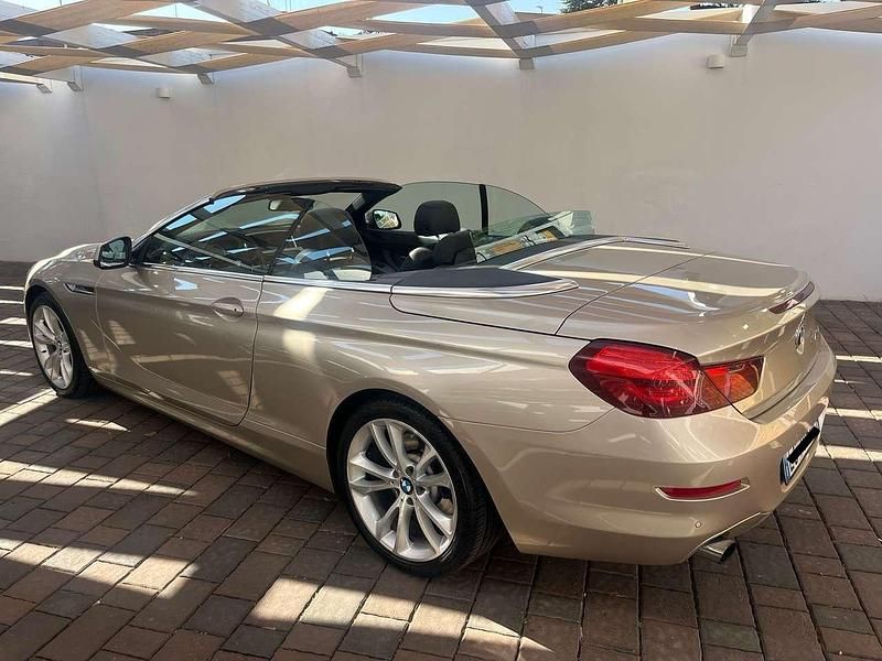 Usata BMW 640 Cabriolet 320 CV (235 kW) 2011 Marrone Cabrio