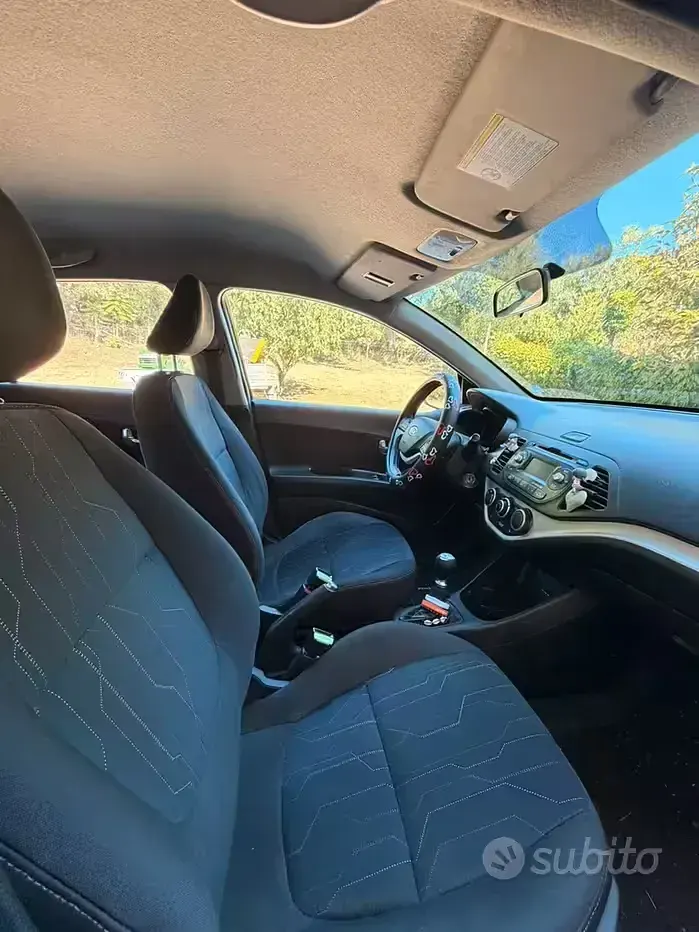 Usata Kia Picanto 69 CV (50 kW) 2012 Nero Utilitaria