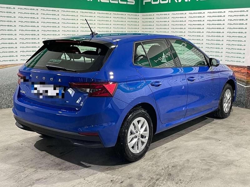 Usata Skoda Fabia Ambition 65 CV (47 kW) 2023 Blu/nera Utilitaria