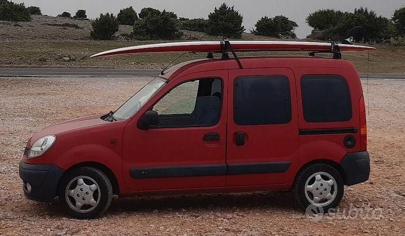 Usata Renault Kangoo 2005 Rosso Monovolume