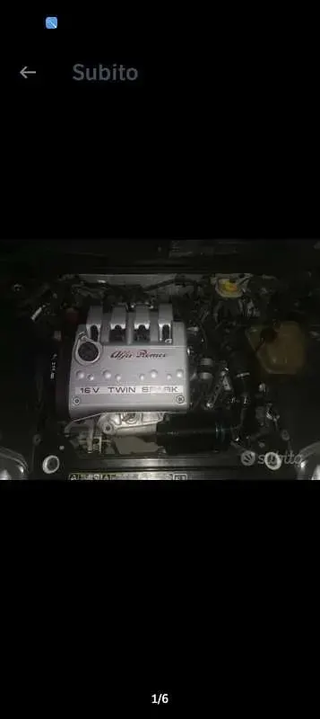 Usata Alfa Romeo Spider 155 CV (114 kW) 1999 Nero Cabrio