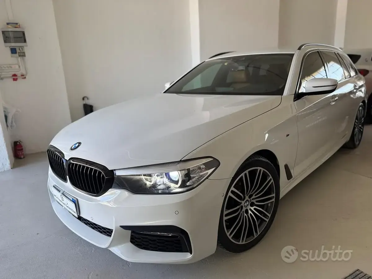 Usata BMW 520 M Sport 190 CV (139 kW) 2019 Bianco Station wagon