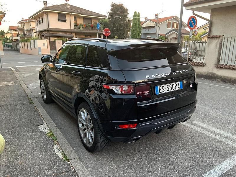 Usata Land Rover Range Rover evoque Prestige 241 CV (177 kW) 2013 Nero SUV