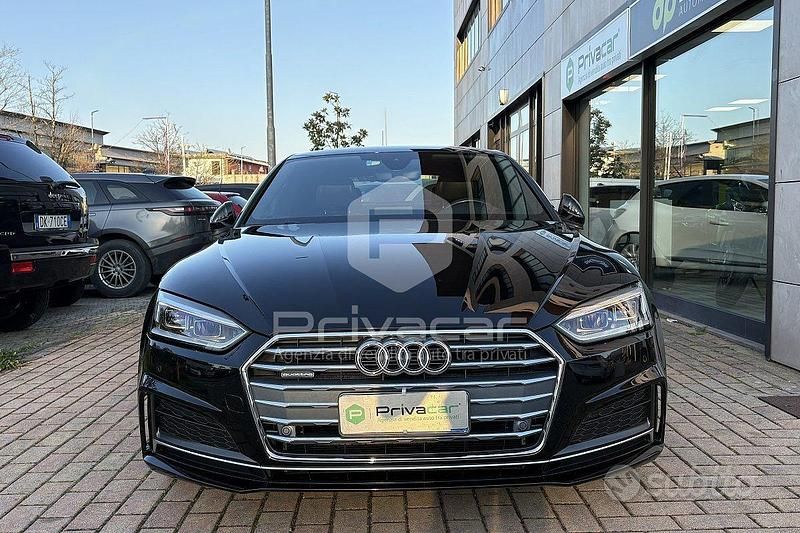 Usata Audi A5 190 CV (139 kW) 2018 Nero Coupé