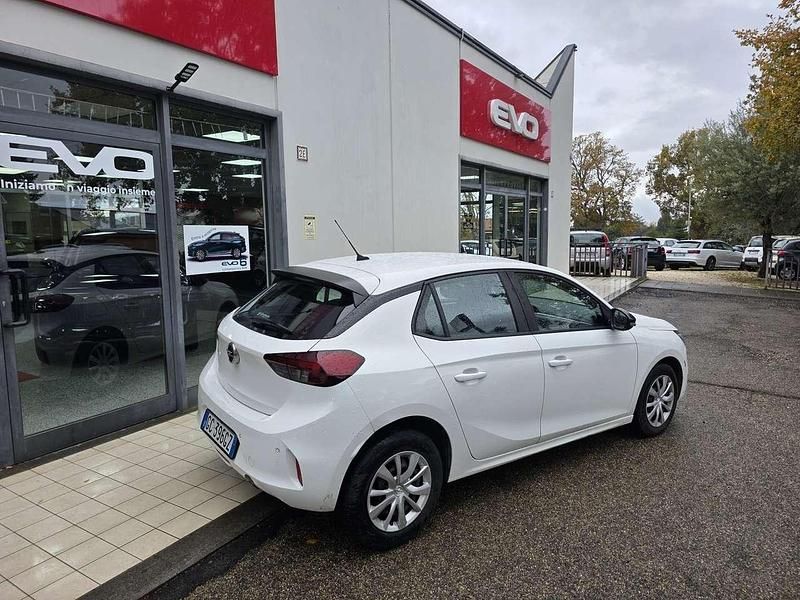 Usata Opel Corsa Elegance 75 CV (55 kW) 2020 Bianco Berlina