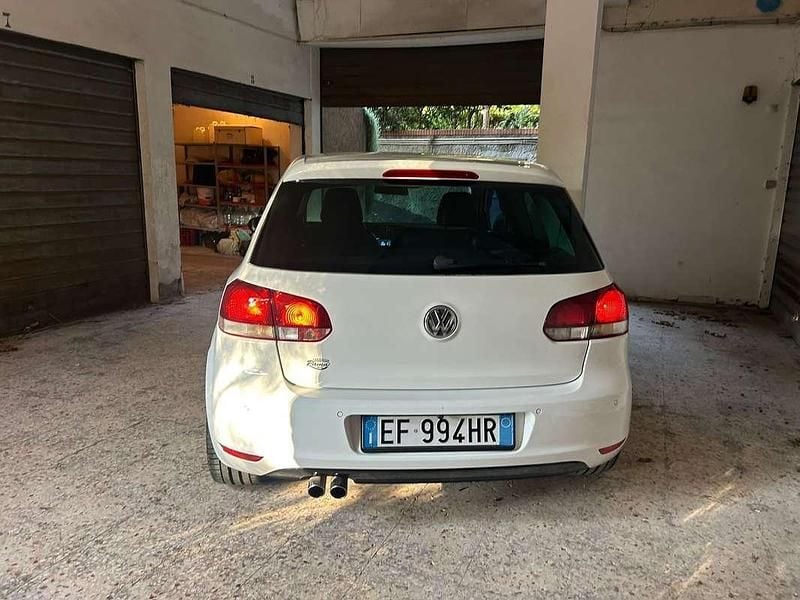 Usata VW Golf VI Highline 140 CV (102 kW) 2010 Bianco Utilitaria