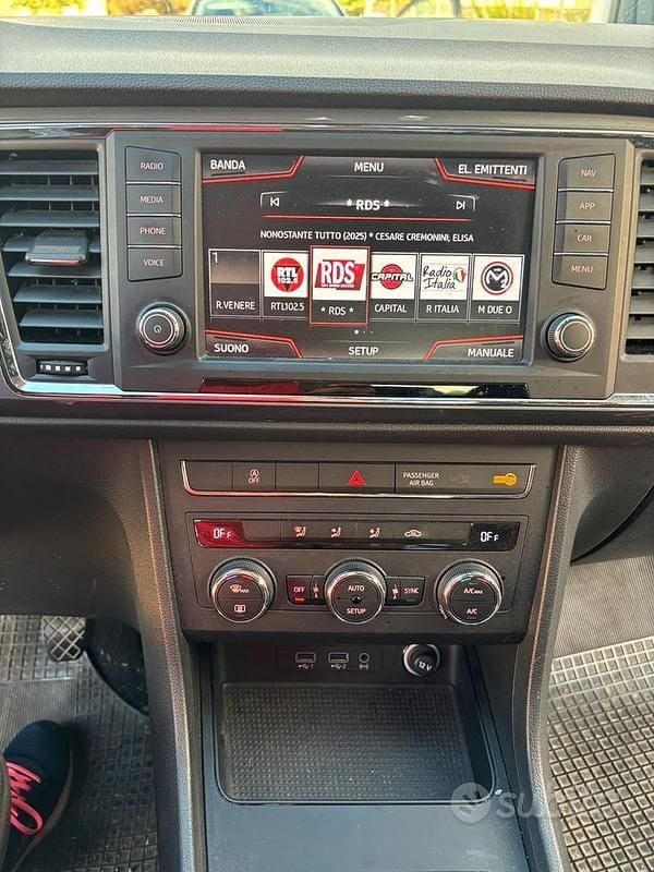 Usata Seat Ateca 115 CV (84 kW) 2017 Bianco SUV