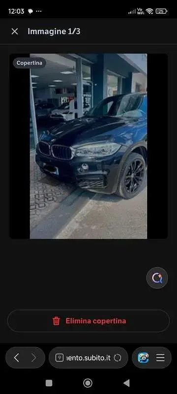 Usata BMW X6 M Sport 258 CV (189 kW) 2018 SUV
