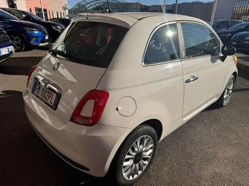 Usata Fiat 500 Lounge 69 CV (50 kW) 2017 Grigio chiaro Utilitaria